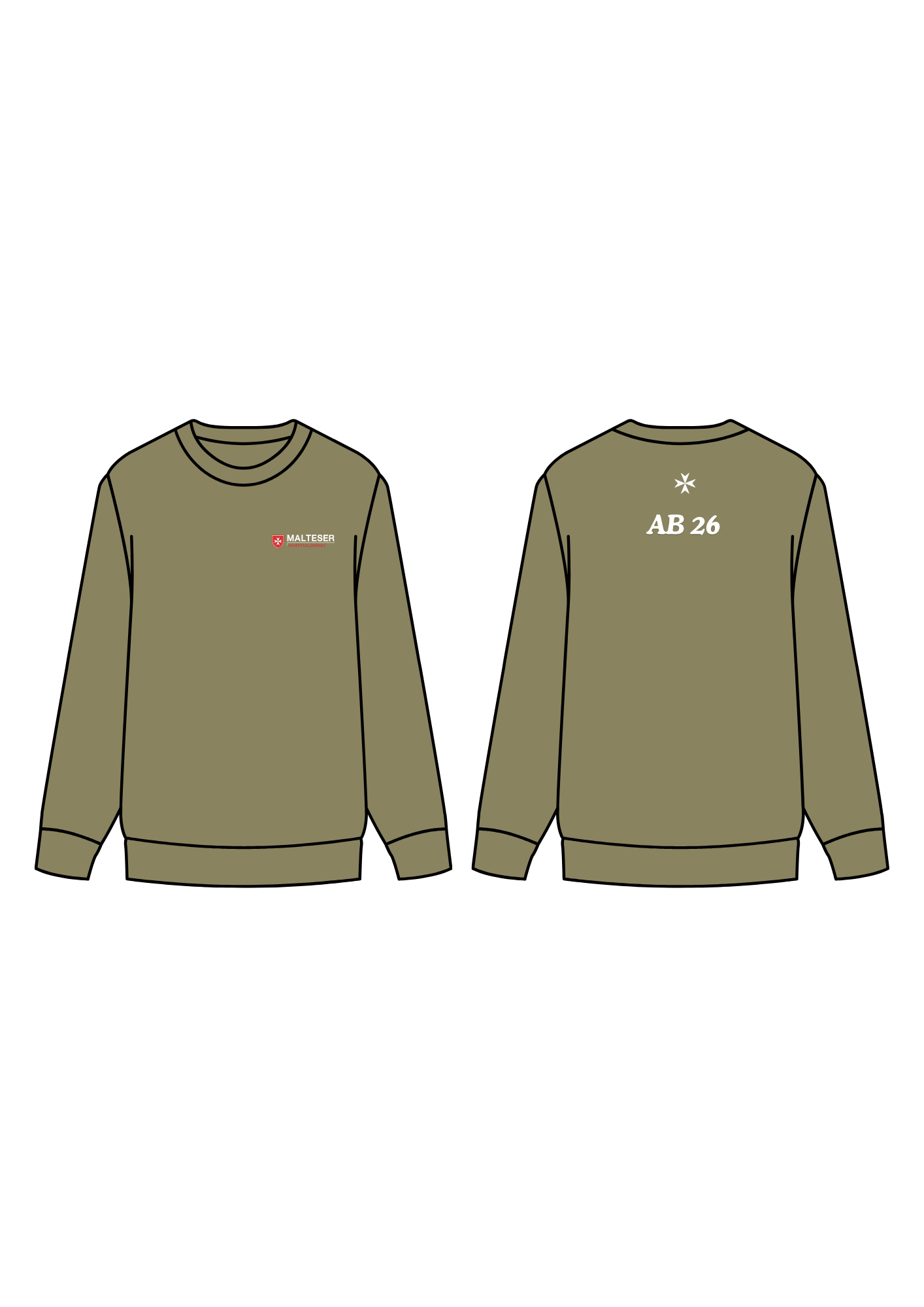 Malteser- Sweater